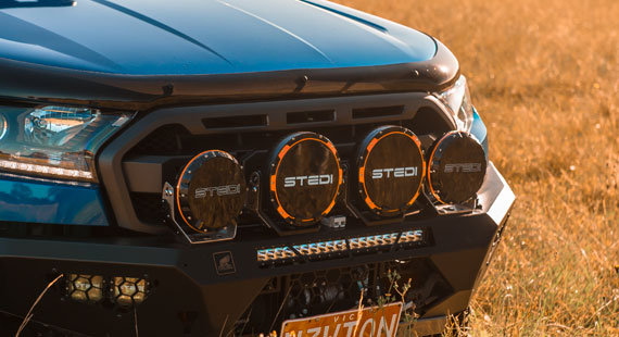 STEDI Type X Sport 7 Inch LED Spot Lights Ford Ranger Raptor